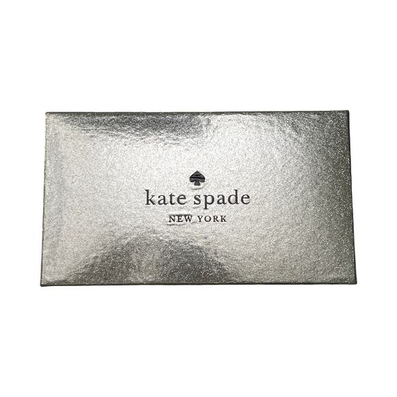 Kate Spade Boxed Large Slim Cardholder Lunar Light Glitter NWT Giftable - Picture 2 of 10